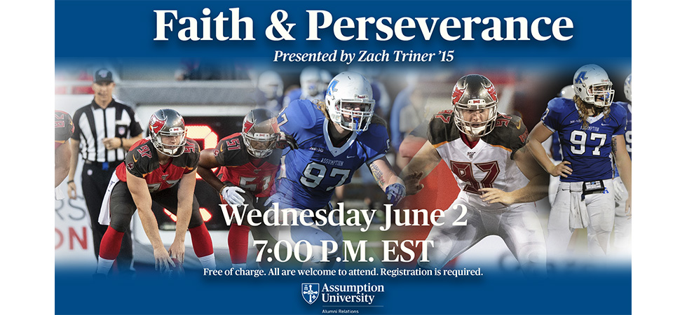 Tampa Bay Buccaneers’ Zach Triner ’15 to Discuss Unconventional, Inspiring Path to the NFL and